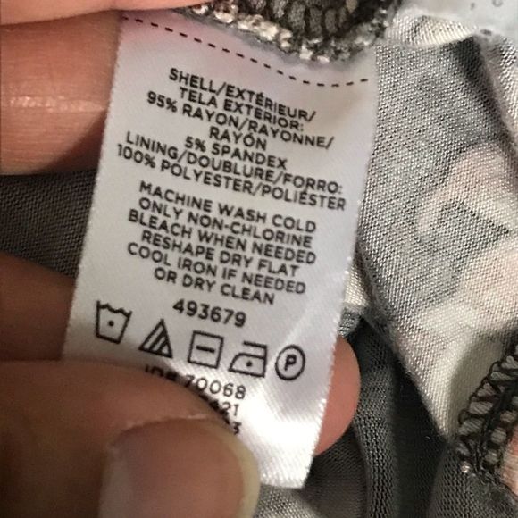 LOFT floral bouquet wrap dress - Picture 5 of 6